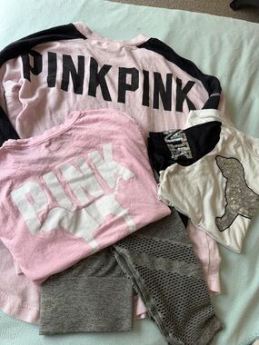 PINK Victoria's Secret bundle tops/leggings